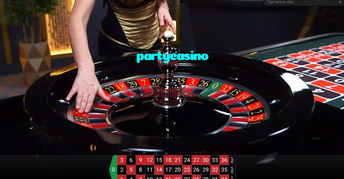 partycasino casino presented on mobile device in Pakistan with slots and live games